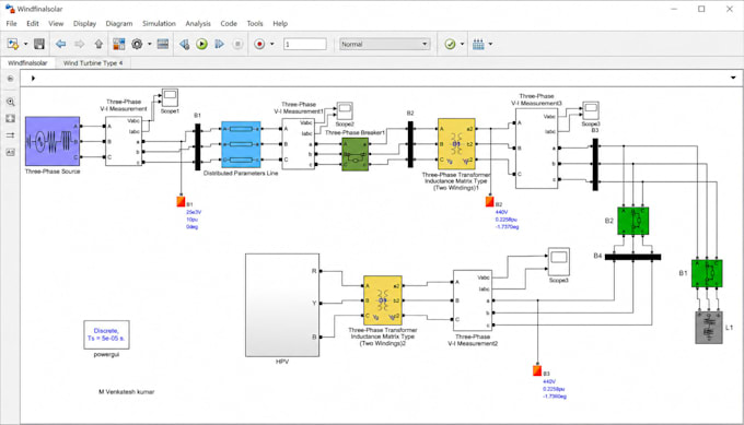 design and simulate electrical circuits using matlab simulink