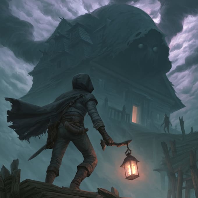 fantasy horror and fantasy horror character