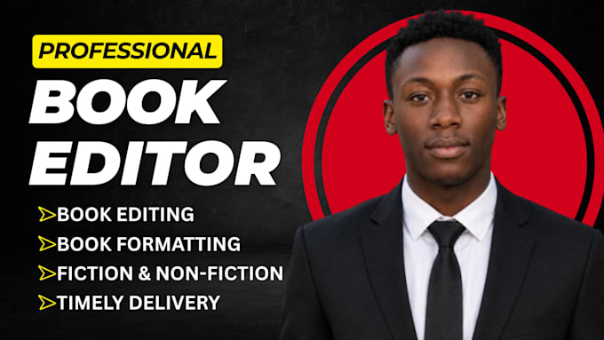 professionally edit and format your ebook for kindle and publishing
