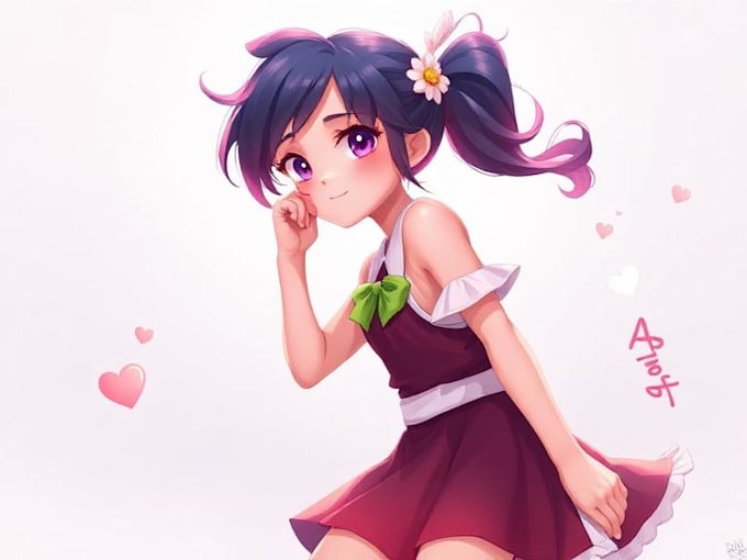 create a beautiful digital illustration