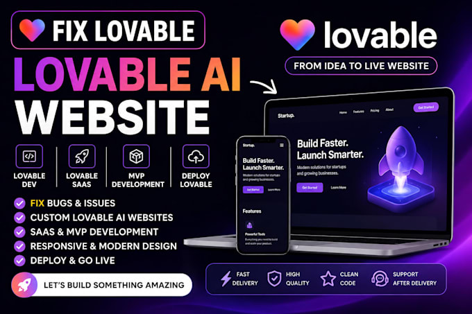 fix lovable, lovable ai website, lovable dev, lovable saas mvp deploy lovable ai