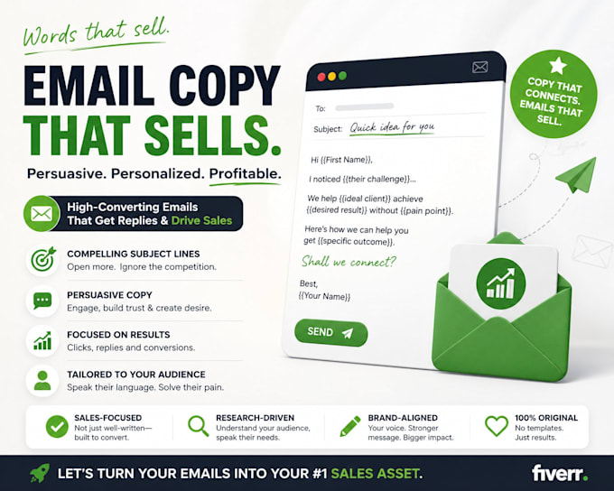 do email copywritig for sales
