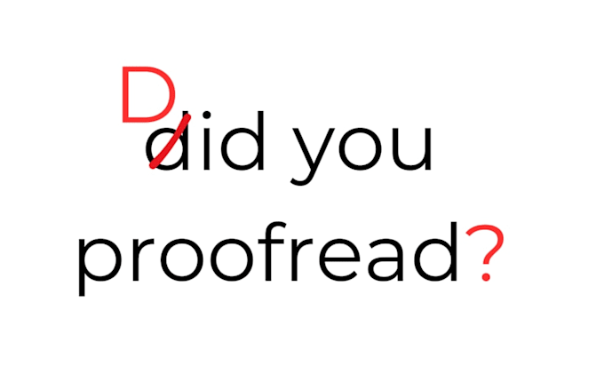 proofread any text for grammar and punctuation