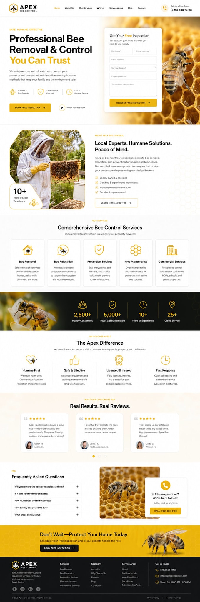 build a godaddy or wordpress landing page