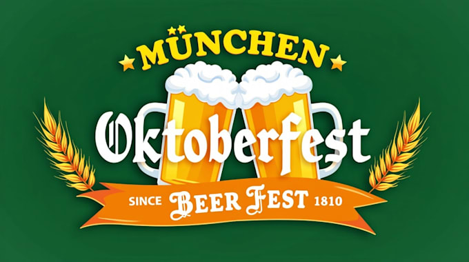 create amazing oktoberfest logo for your company