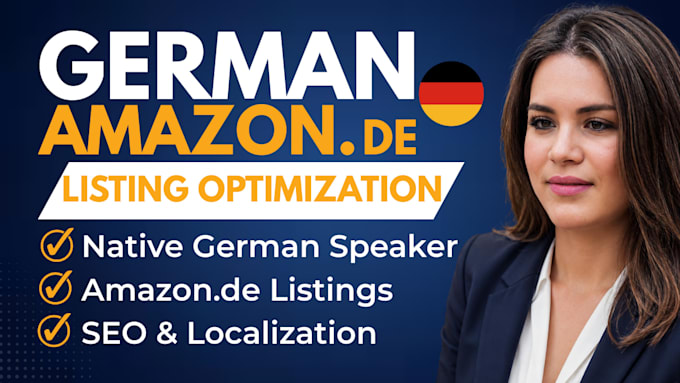 optimized german amazon listing and ecommerce copy
