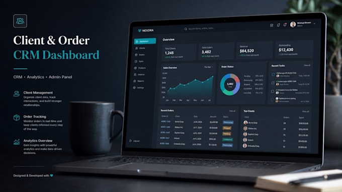 build a business dashboard or workflow automation tool