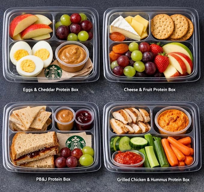 design a professional meal prep food delivery subscription box website