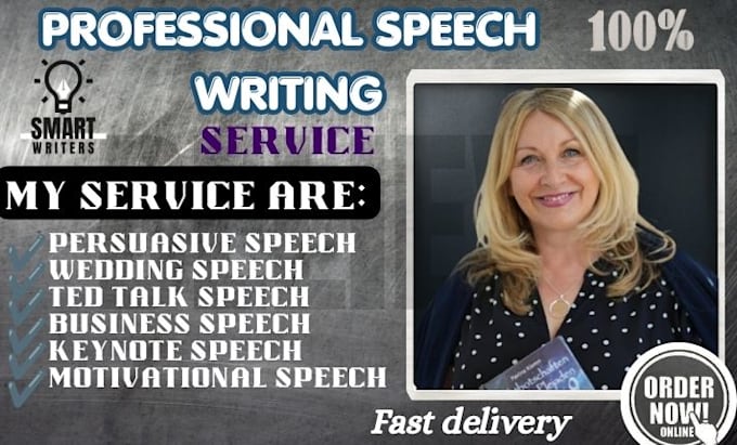 write persuasive speech, motivational speech and keynote speech writer