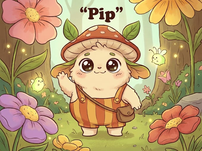 draw cute cartoon character