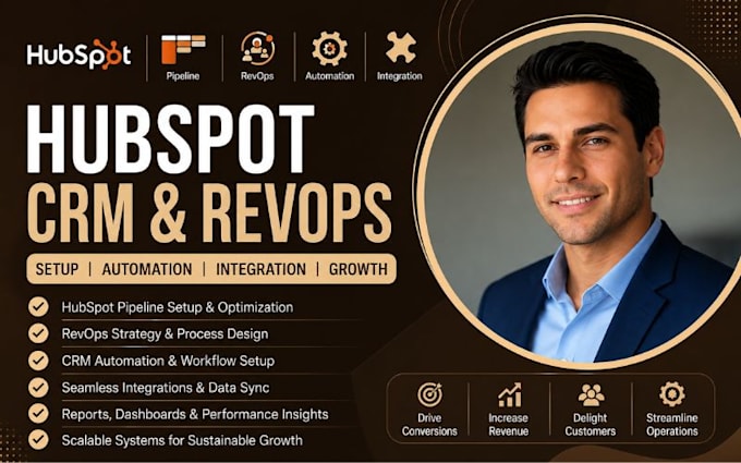 setup hubspot pipeline hubspot revops CRM automation workflow zapier integration