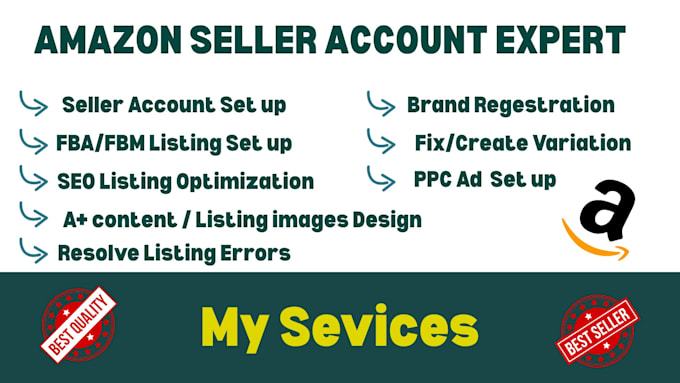 design modern amazon seo product listing for you