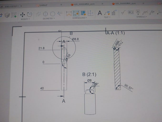 do industrial 2d drawing