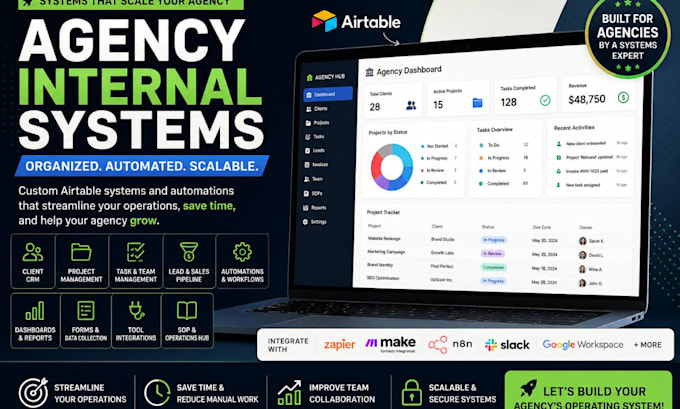 build your agency CRM and internal operations system