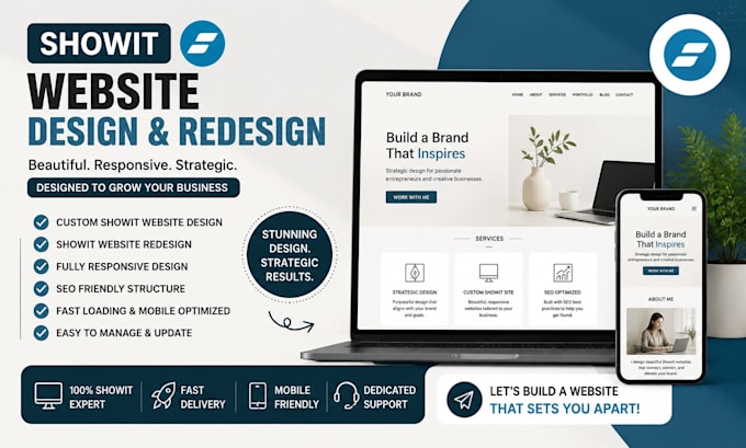 design showit website template customization redesign showit blog landing page
