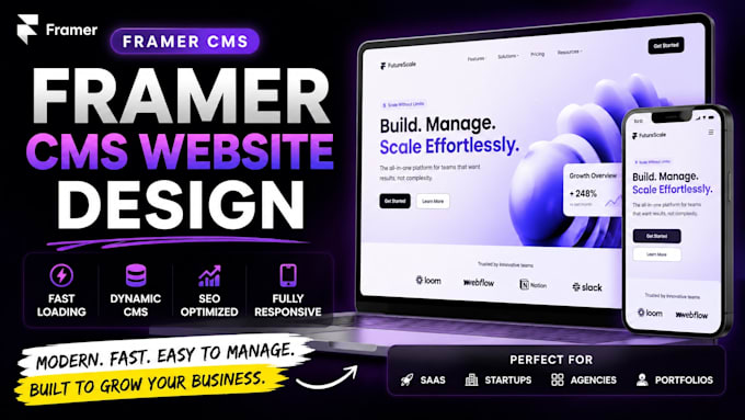 build a premium framer cms website with dynamic pages and blog
