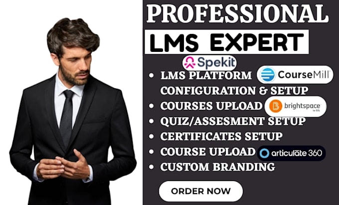 setup blackboard learn software articulate 360 brightspace lms coursemill spekit