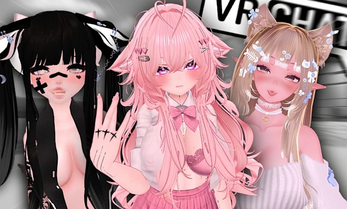 customize vrchat avatar, edit outfit, add toggles avatar upgrades and physbones