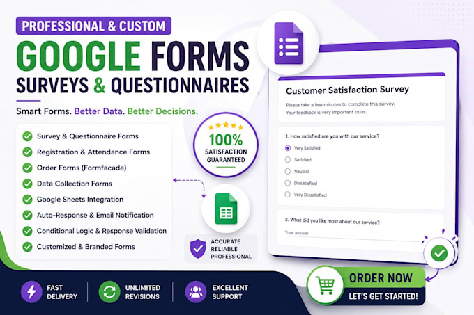 create google forms, online survey forms, registration forms, and questionnaire