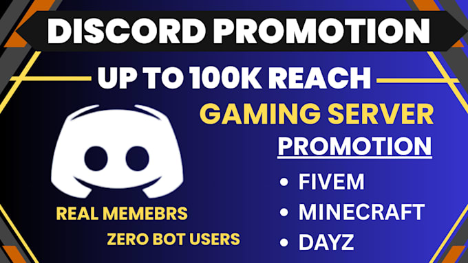 discord server promotion, gaming server promotion, community growth, discord ads