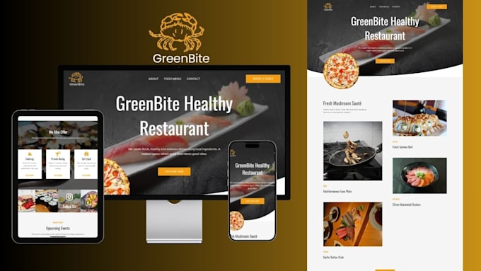 build a responsive business website using wordpress and elementor