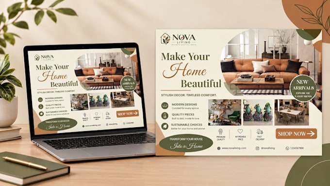 design professional business flyer and corporate poster