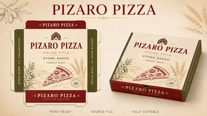 design packaging, label and box design