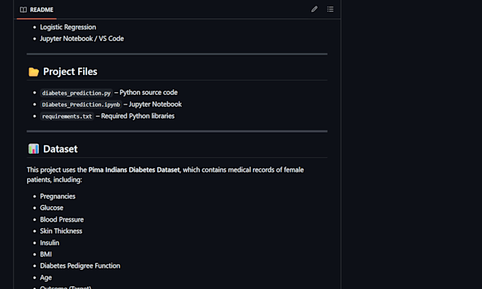 write a professional github readme for you in markdown md