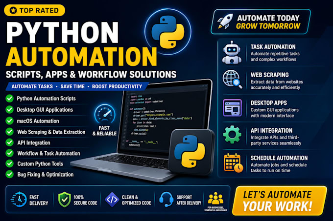 build macos automation scripts and python apps