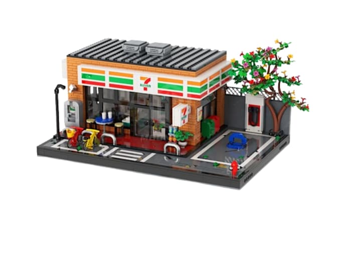 design a custom lego moc, lego sets with professional PDF building instructions
