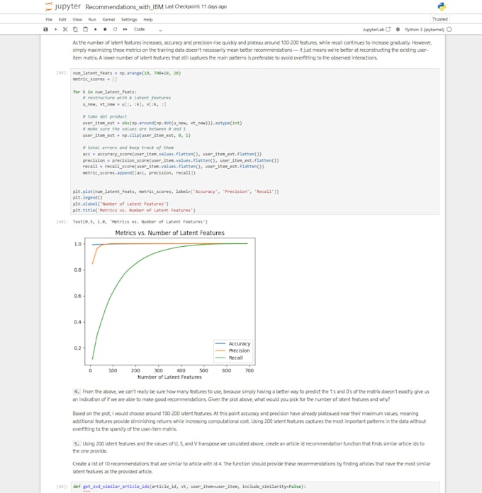 build a machine learning model or prediction pipeline in python