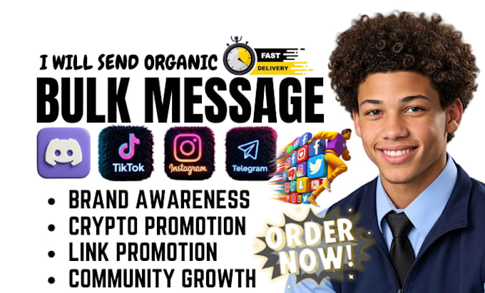 do instagram direct message discord mass dm telegram bulk message tiktok dms