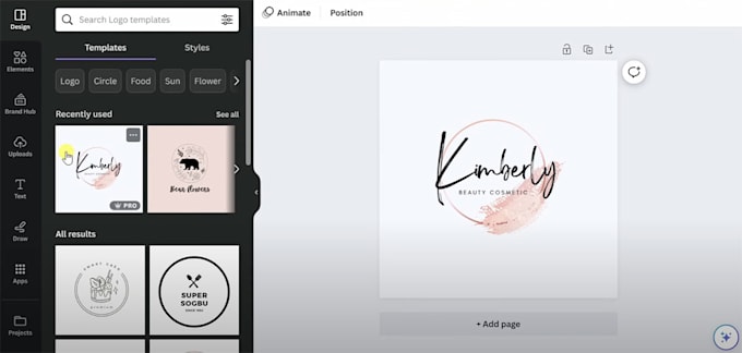design professional logo and graphics using canva photoshop