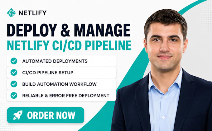 deploy and manage your netlify website ci cd pipeline build automation workflow