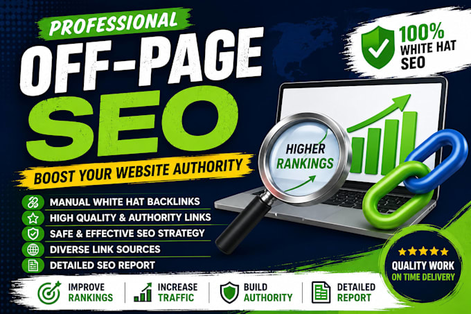 manual off page SEO and white hat backlinks