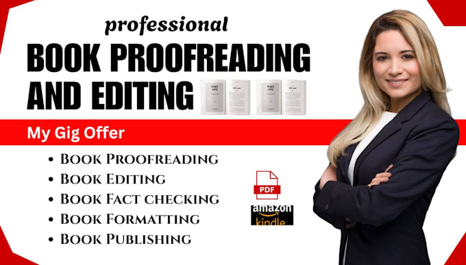 do kdp book editing, book proofreading grammar check manuscript spell checking