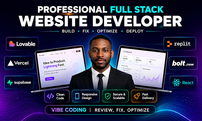 fix and build lovable ai website lovable dev lovable saas mvp supabase replit