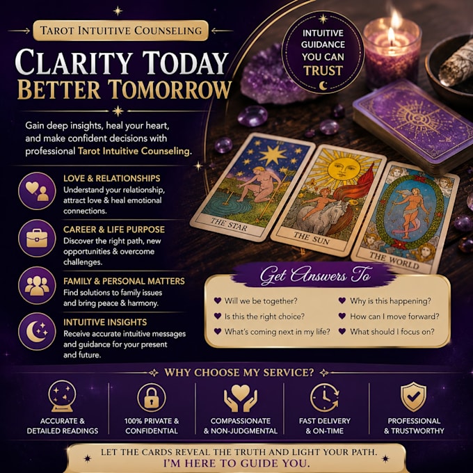 provide intuitive counseling for love career