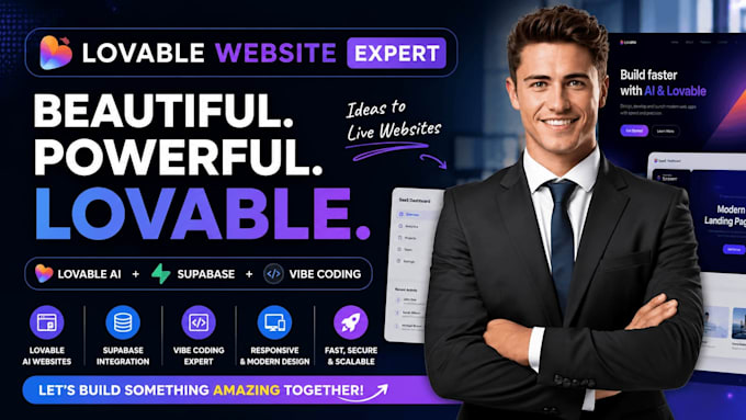 lovable ai, lovable website, lovable, ai website, supabase, vibe coding