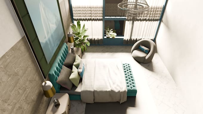 do photorealistic interior design 3d renders