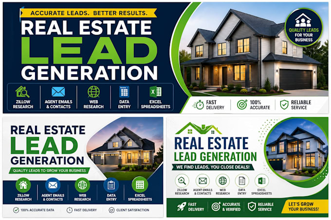 do real estate lead generation zillow research and data entry