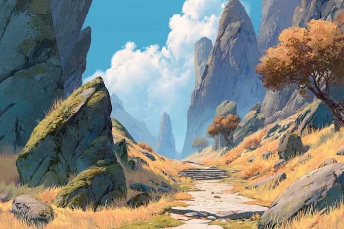 create environment concept art