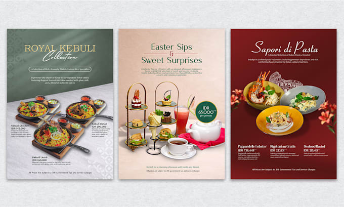 design a fancy flyer for your products or services