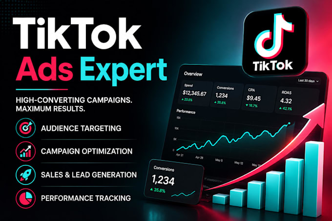 create and manage high converting tiktok ads campaigns