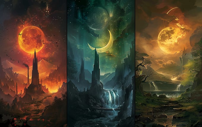 design fantasy book cover