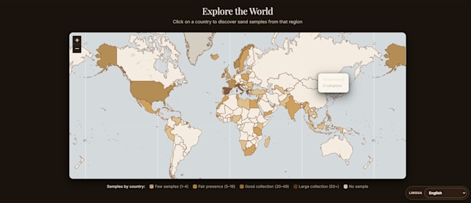develop a custom interactive website or catalog website