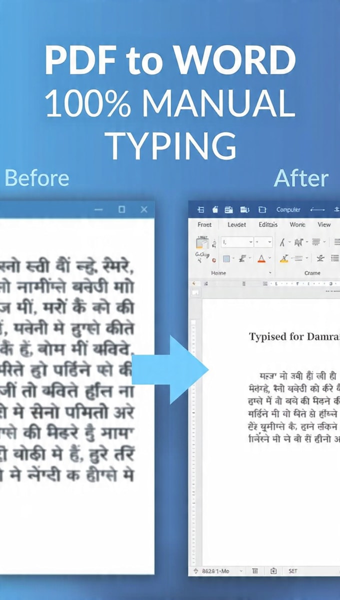 do fast and accurate hindi typing and data entry