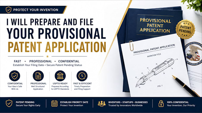 prepare and file your provisional patent application