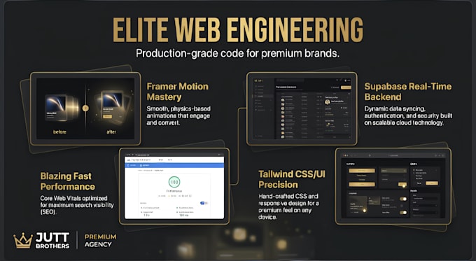 develop a premium custom website