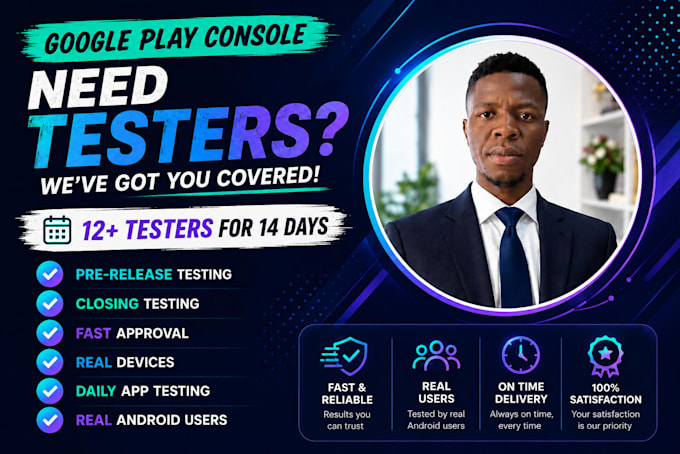 fast google play closed testing with real testers